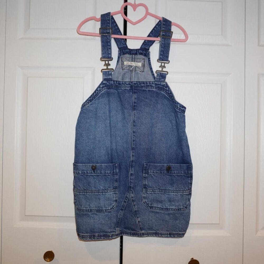 Free-people Women's Blue Dungarees-overalls